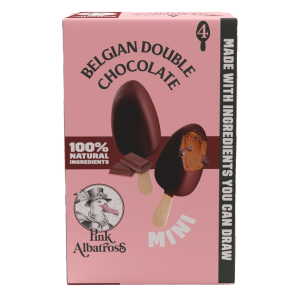 Pink Albatross Mini&#39;s(4pc)-Belgian Double Chocolate 4pc