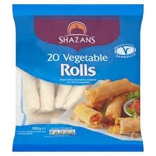 SHAZAN VEG SPRING ROLL 20s               640g