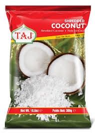 TAJ SHREDDED COCONUT   300g