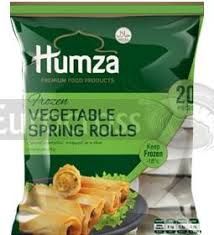 HUMZA VEGETABLE SPRING ROLL 20s         650g