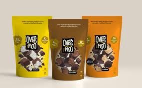 Over the Moo-dairy free ice cream Bites x8