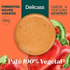 Delicass Roasted Peppers Pate 100g