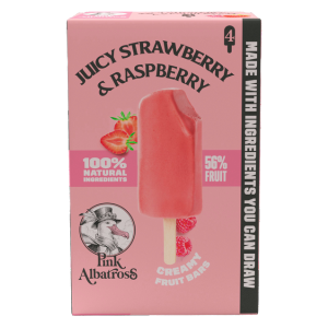 Pink Albatross Mini's(4pc)-Mango&amp;Passion Fruit  4pc