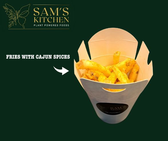 Cajun Spiced Crispy Fries