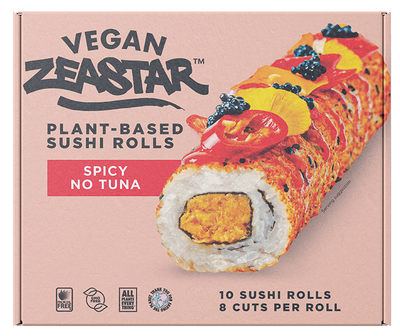 Vegan Zeastar-PLANT-BASED SUSHI ROLL – SPICY NO TUNA Roll
