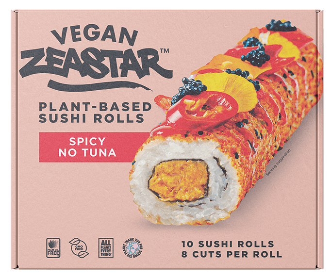 Vegan Zeastar-PLANT-BASED SUSHI ROLL – SPICY NO TUNA Roll