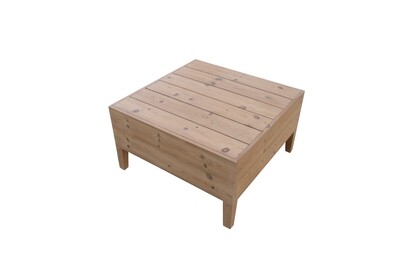 Thermory Pine Corner Table