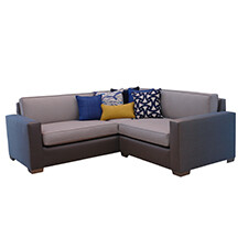7' Loose Cushion Sectional-2 piece