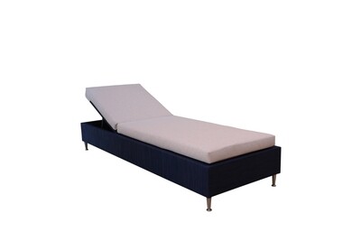 Resort Style Adjustable Daybed with Attached Cushions