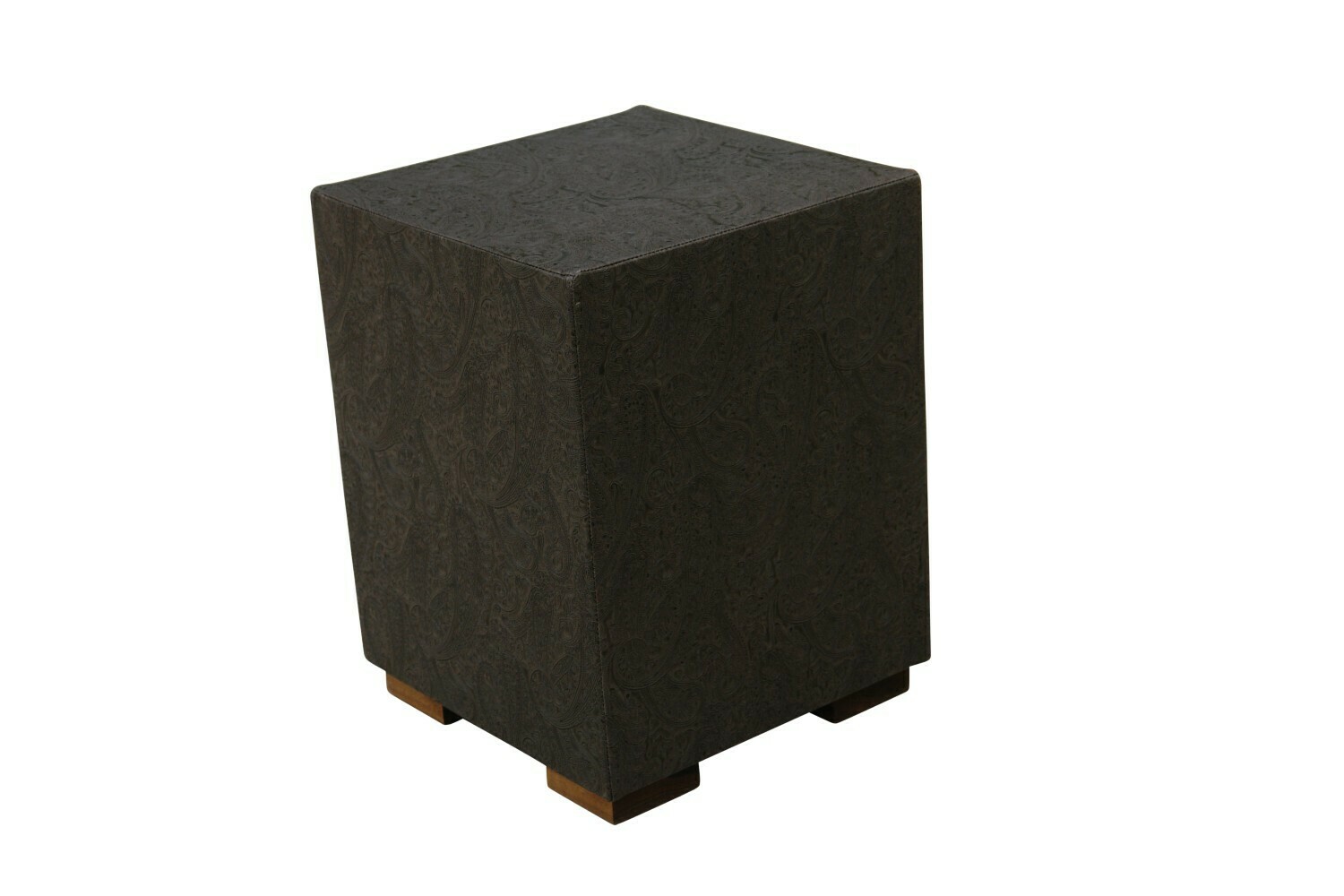 Embossed Graphite Accent Table Embossed Graphite Accent Table