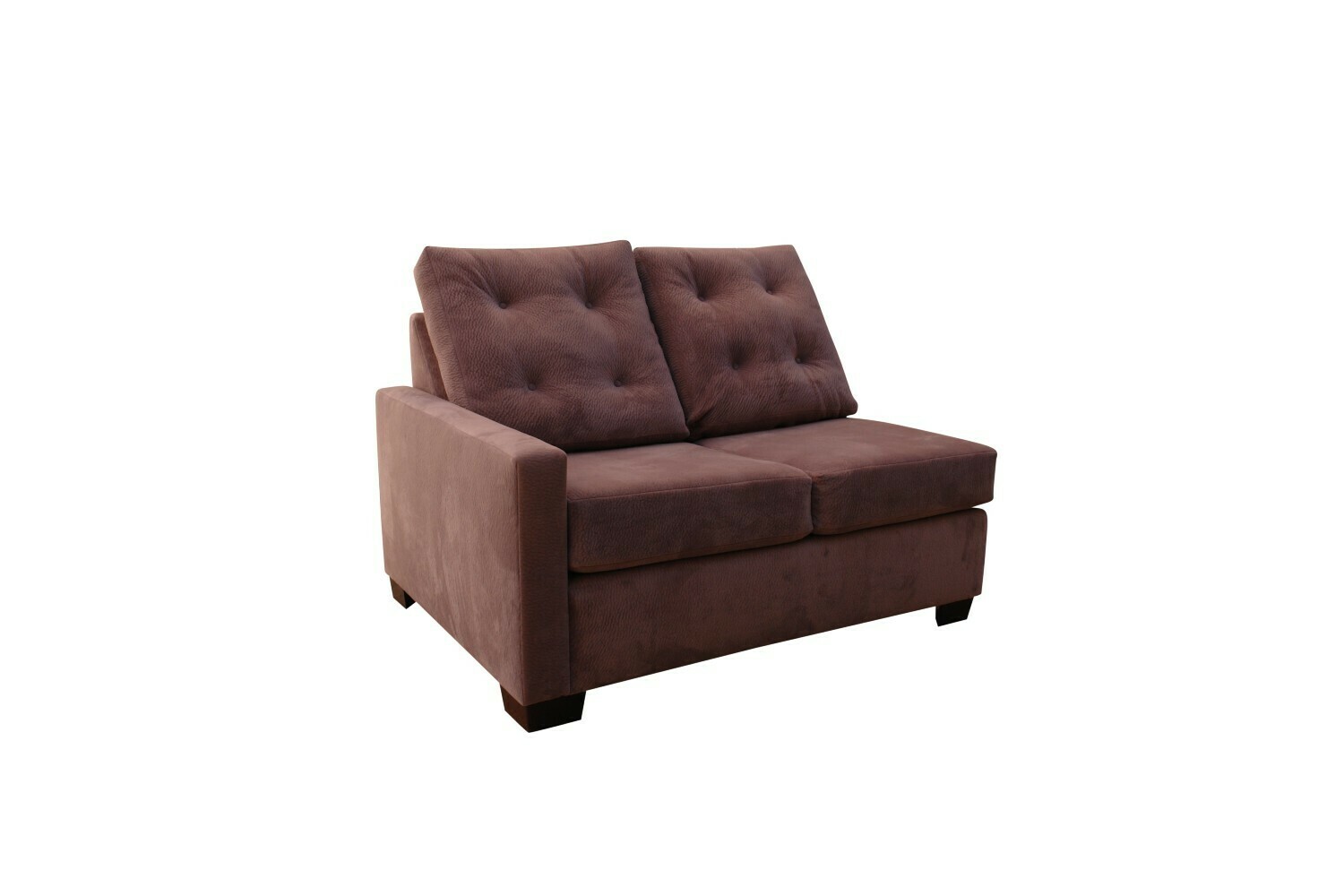 Gray Plush Loveseat Gray Plush Loveseat