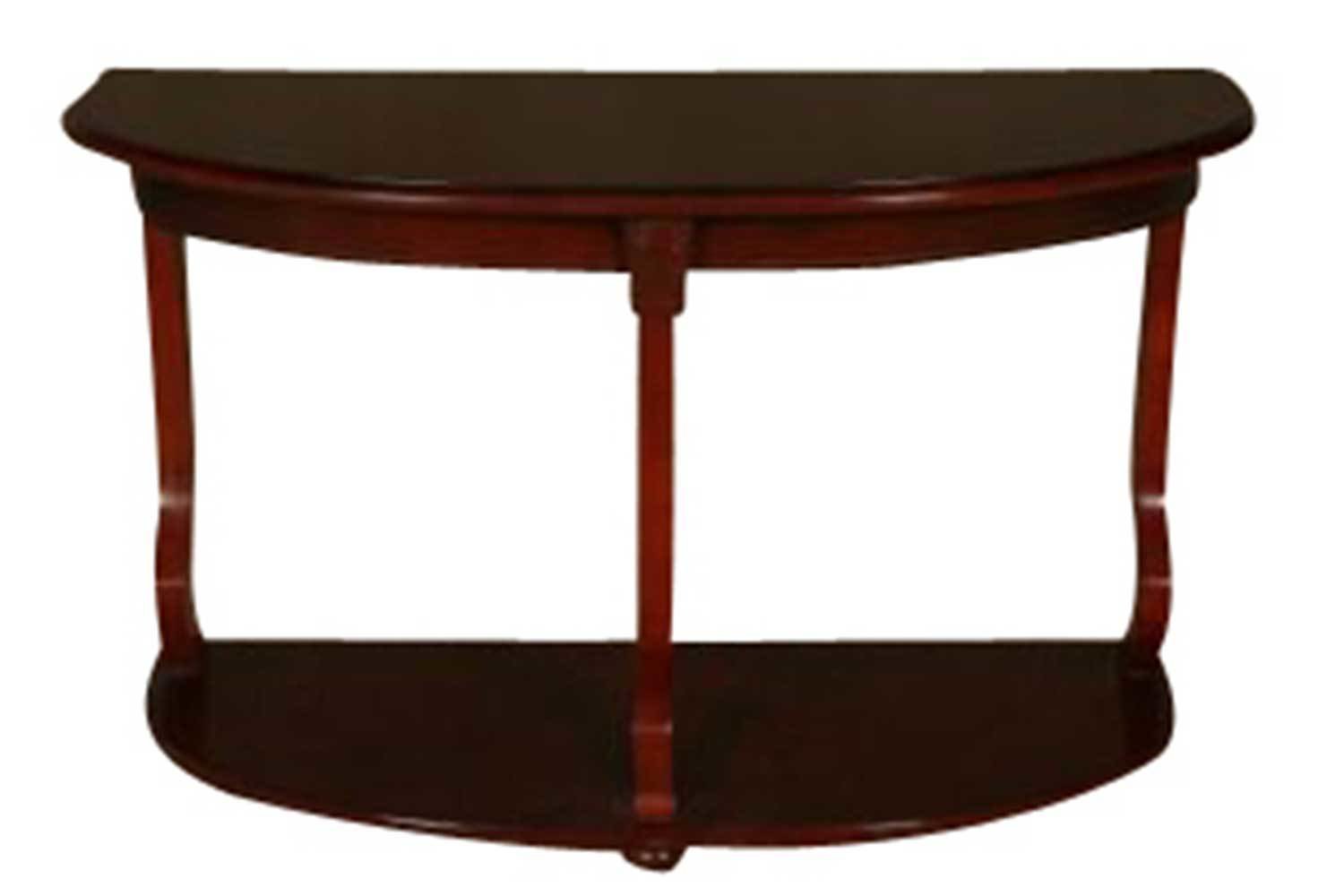 Cherry Round Sofa Table Cherry Round Sofa Table