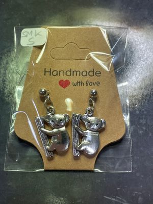 Merchandise; Earrings and Bookmarks