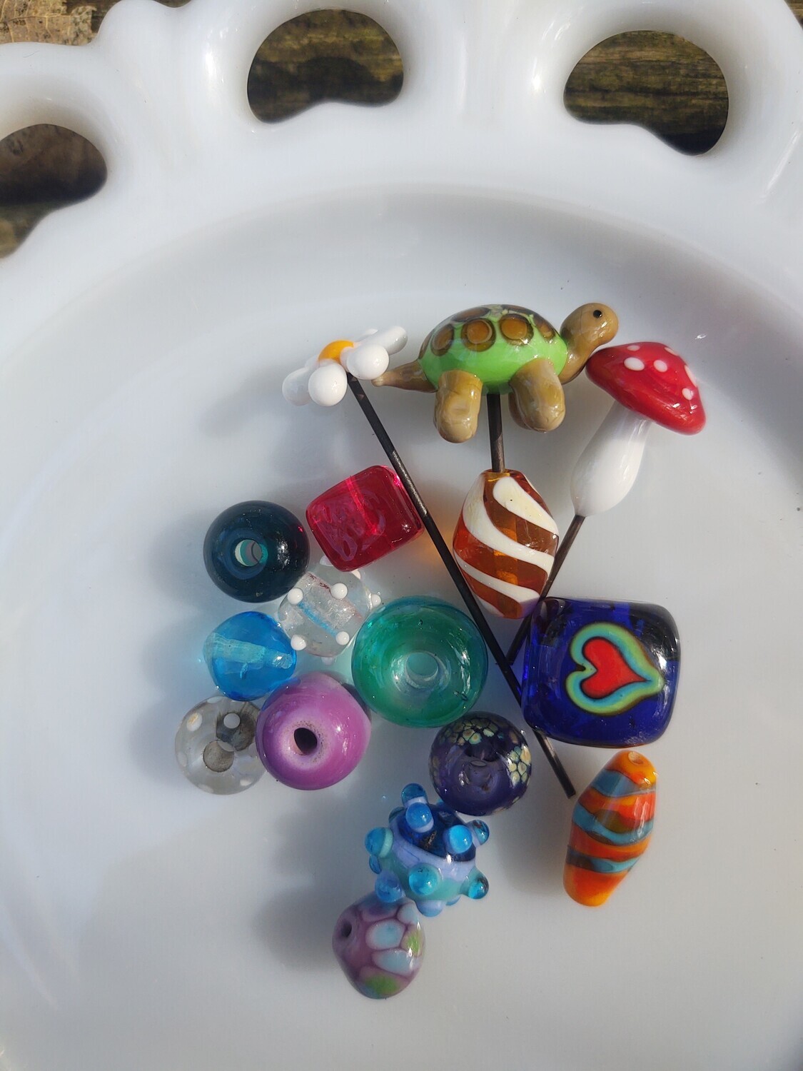 Open Torch: Glass Bead Making with Fairy Garden Miniatures Demo (March)
