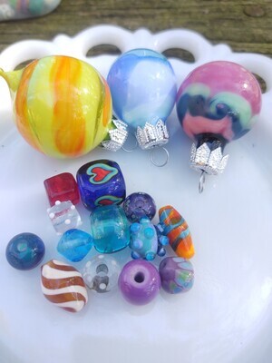 Open Torch: Glass Bead Making with Blown Ornaments Demo (November 2022)