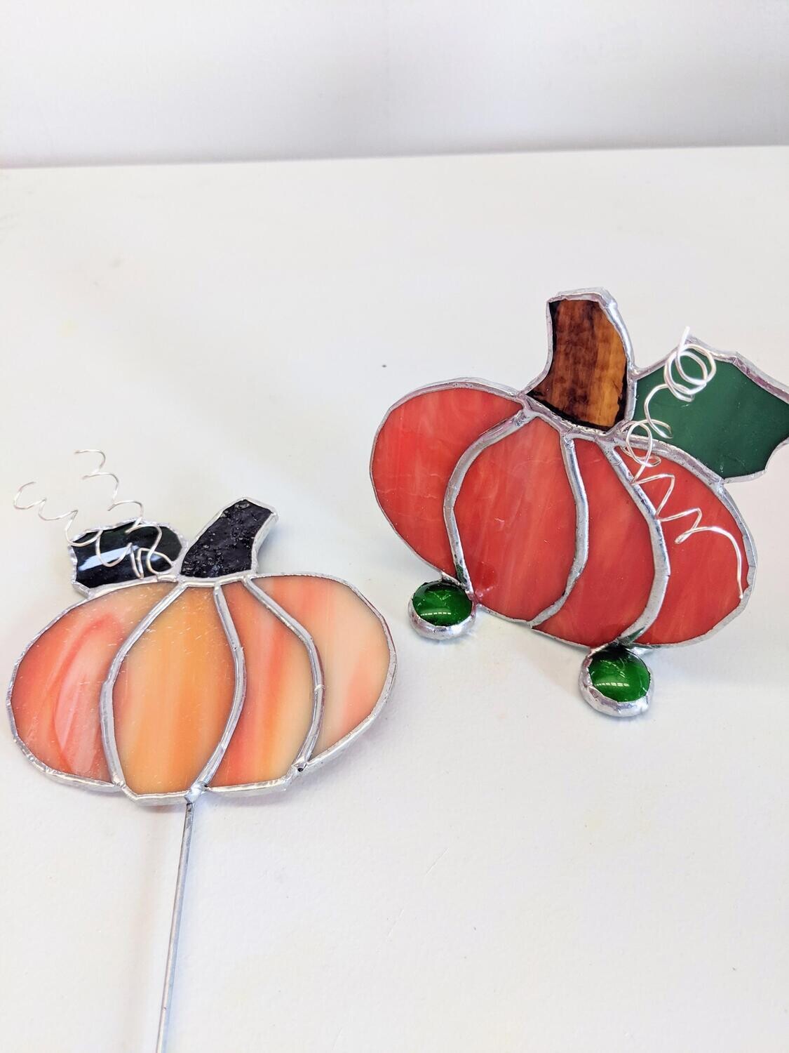 Create a Stained Glass Pumpkin (October)