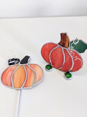 Create a Stained Glass Pumpkin (October)