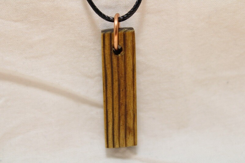 Pendentif SUNNY en bois exotique