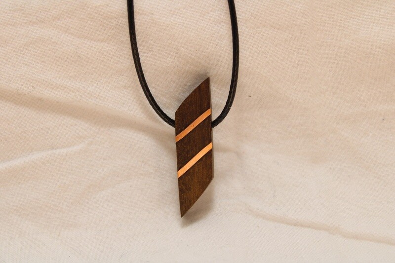 Pendentif SUNSHINE en bois exotique