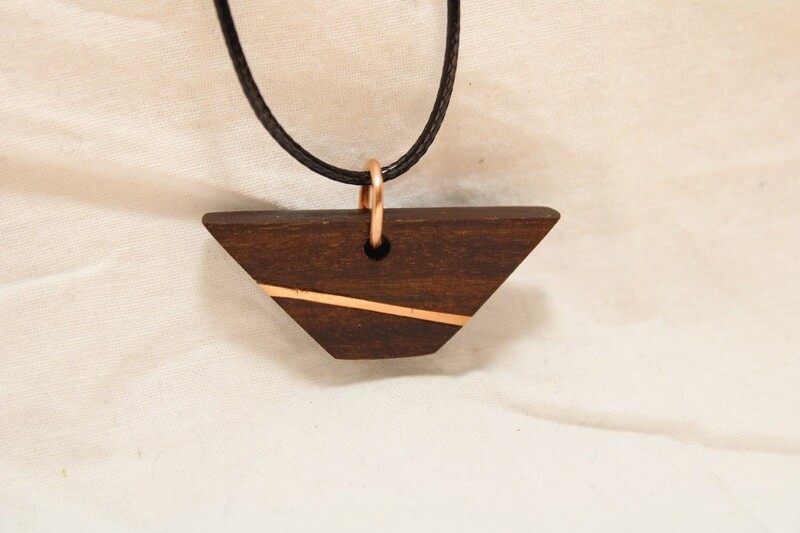 Pendentif KRYPTON en bois exotique