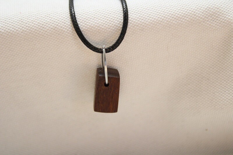 Pendentif ALICIA en bois exotique