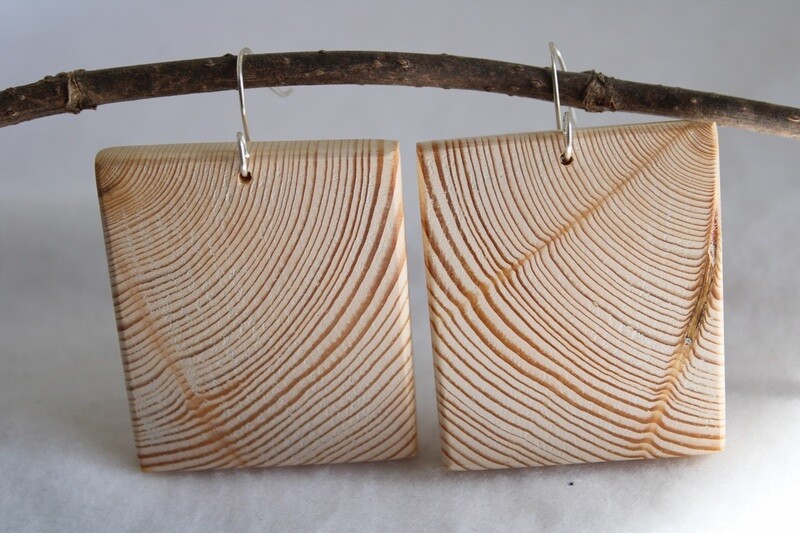 Boucles d'oreilles DYANNA en Pin