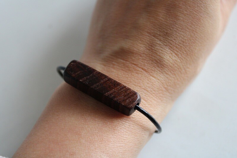 Bracelet en Noyer noir