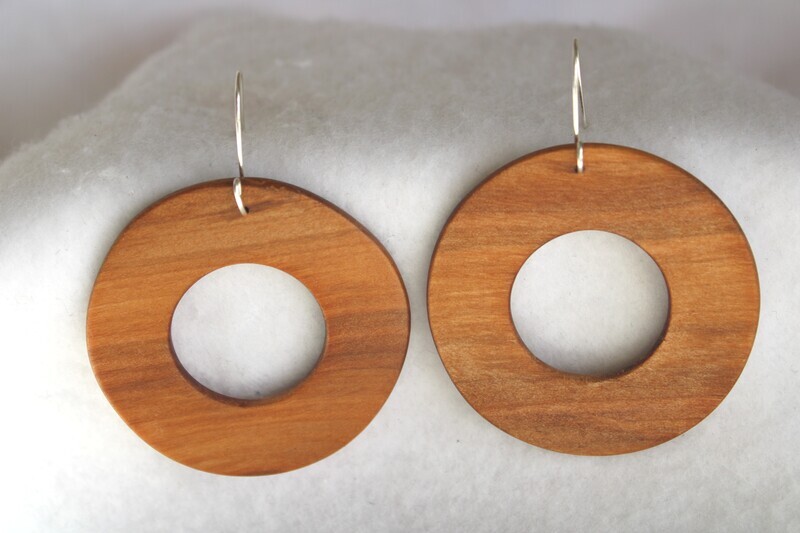 Boucles d'oreilles GRACE en acacia