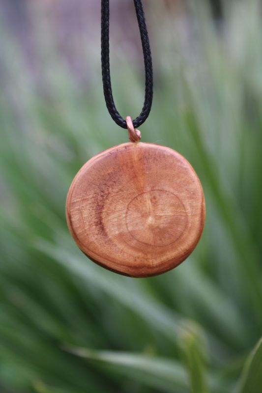 Pendentif Trésor Authentique en olivier