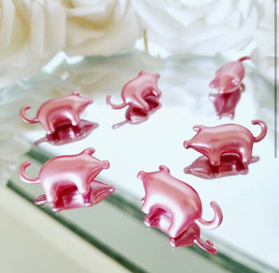 Cute Pink Pig Bath Pearl