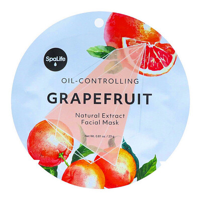 Grapefruit Natural Extract Oil - Controlling Facial Mask