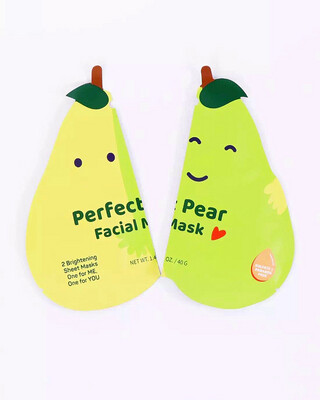 Perfect 2 Brightening Sheet Pear Facial Masks