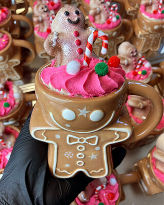 Sweet Gingerbread Ceramic Mug Bath Bomb