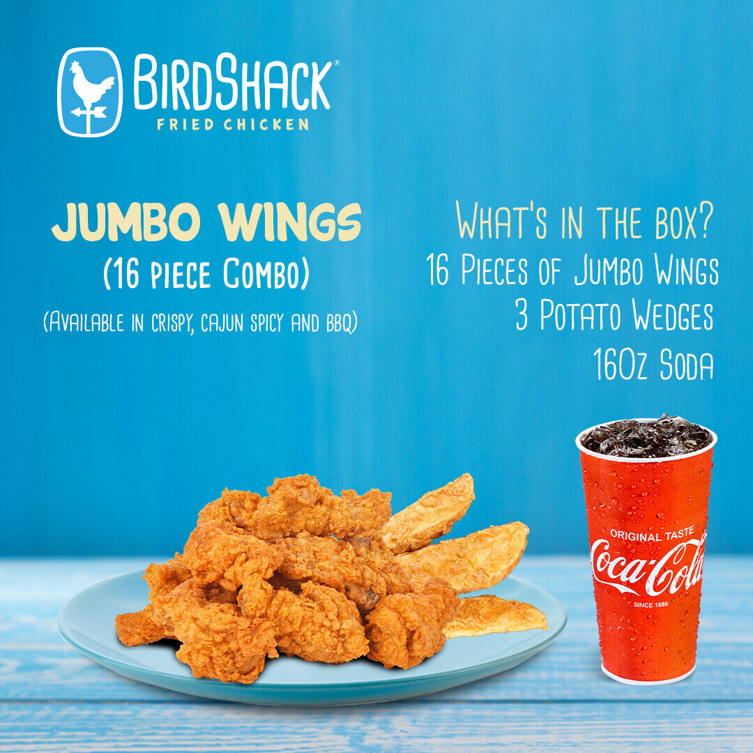 16 Pcs Wings Combo