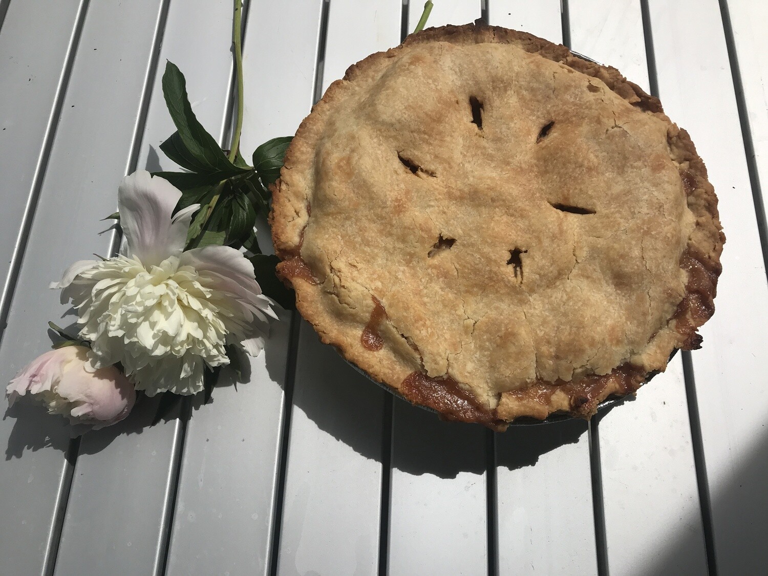 Apple Ginger Pear Pie - large (9 inch)