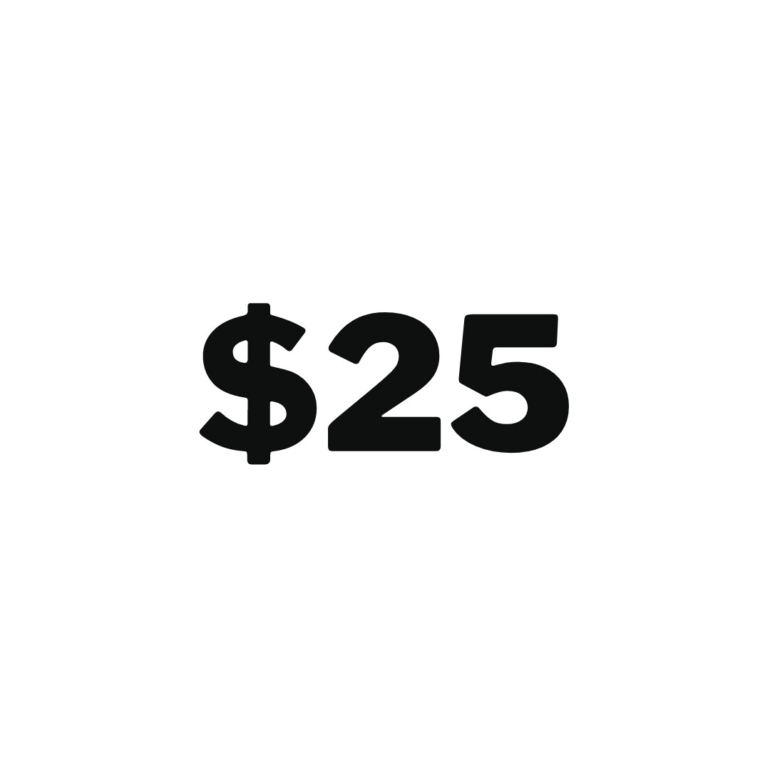$25 Donation