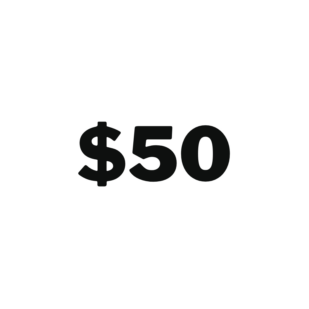 $50 Donation