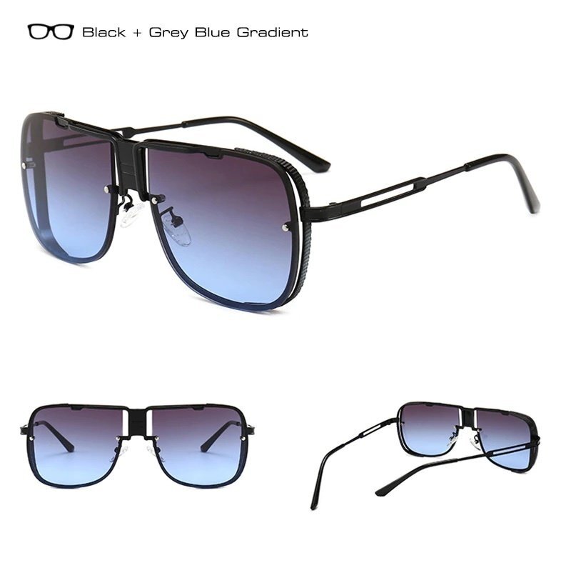 Savings-Smart Mix It Up Square Sunglasses S00 - Gifts For Men Z1878U, mens  louis vuittons sunglasses