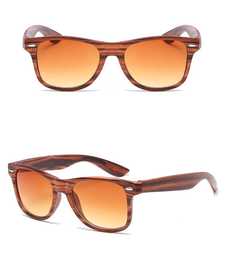 Galveston - Bamboo Sunglasses for Men, Color: Brown Tea