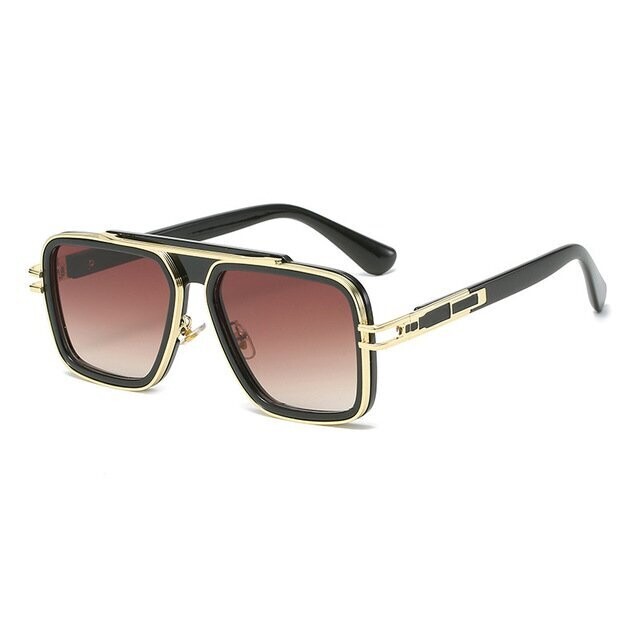 Roxy - High Quality Gradient Lens Sunglasses for Men, Color: Black Tea Gradient