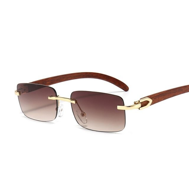 Tre Suave  - Fashion Rimless Sunglasses for Men