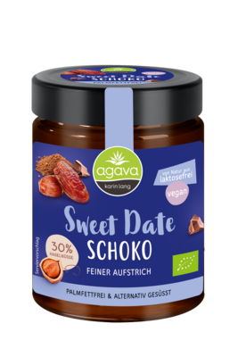 agava Sweet Date Schoko