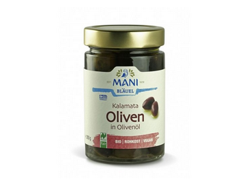 MANI Kalamata Oliven in Olivenöl (280 g) MANI Kalamata Oliven in Olivenöl (280 g)