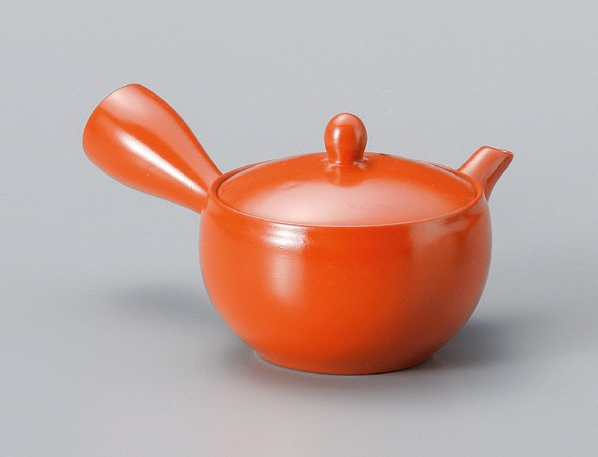 Kyusu-Kännchen (rot, 140 ml)