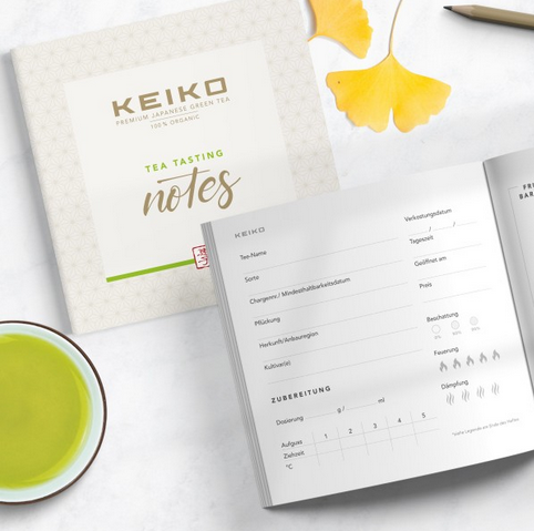 Notizbuch "Tea Tasting Notes"