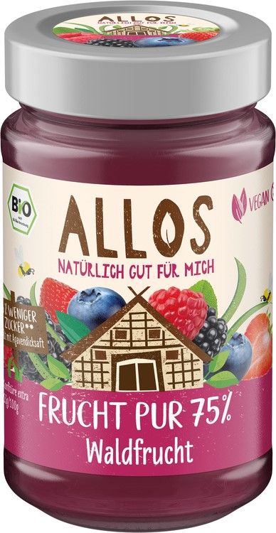 Frucht Pur 75% Aufstrich Waldfrucht (250 g) Frucht Pur 75% Aufstrich Waldfrucht (250 g)