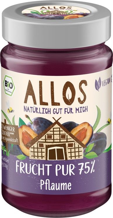 Frucht Pur 75% Aufstrich Pflaume (250 g) Frucht Pur 75% Aufstrich Pflaume (250 g)