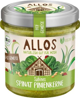 Hof Gemüse Sabines Spinat Pinienkernen (135 g)