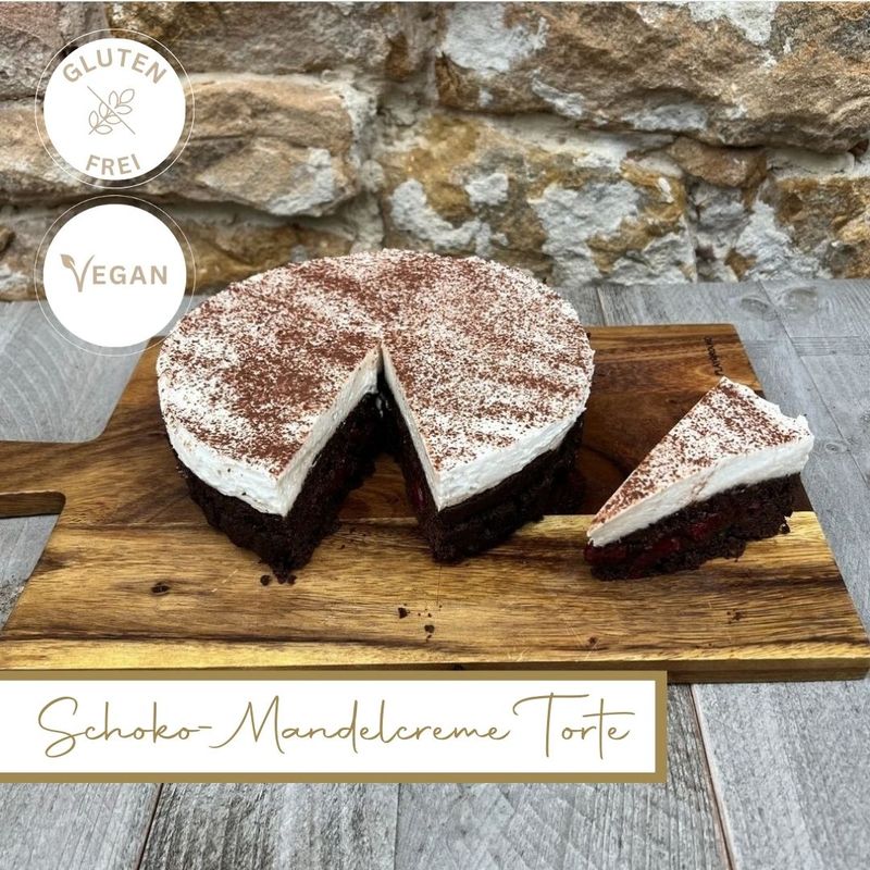 Schoko-Mandelcreme Torte Schoko-Mandelcreme Torte