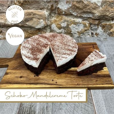Schoko-Mandelcreme Torte Schoko-Mandelcreme Torte